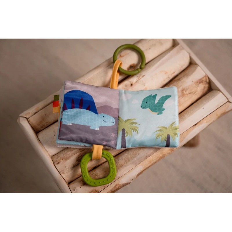 Μαλακό Διαδραστικό Βιβλιαράκι για Βρέφη Dino