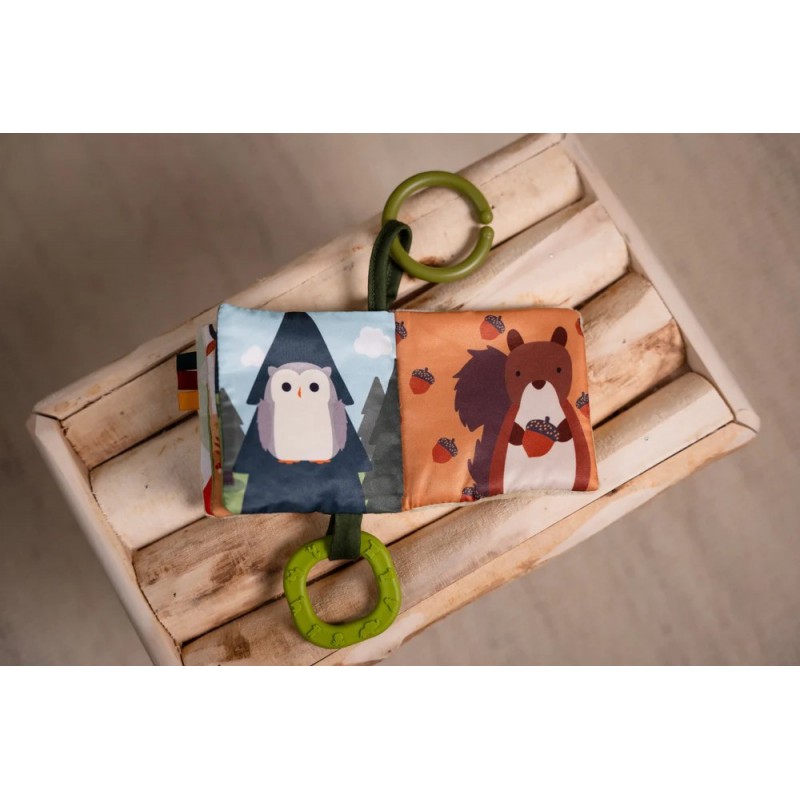 Μαλακό Διαδραστικό Βιβλιαράκι για Βρέφη Forest