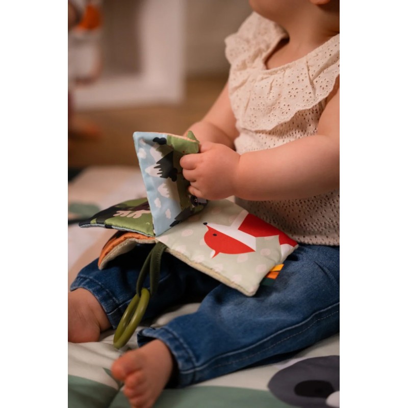 Μαλακό Διαδραστικό Βιβλιαράκι για Βρέφη Forest