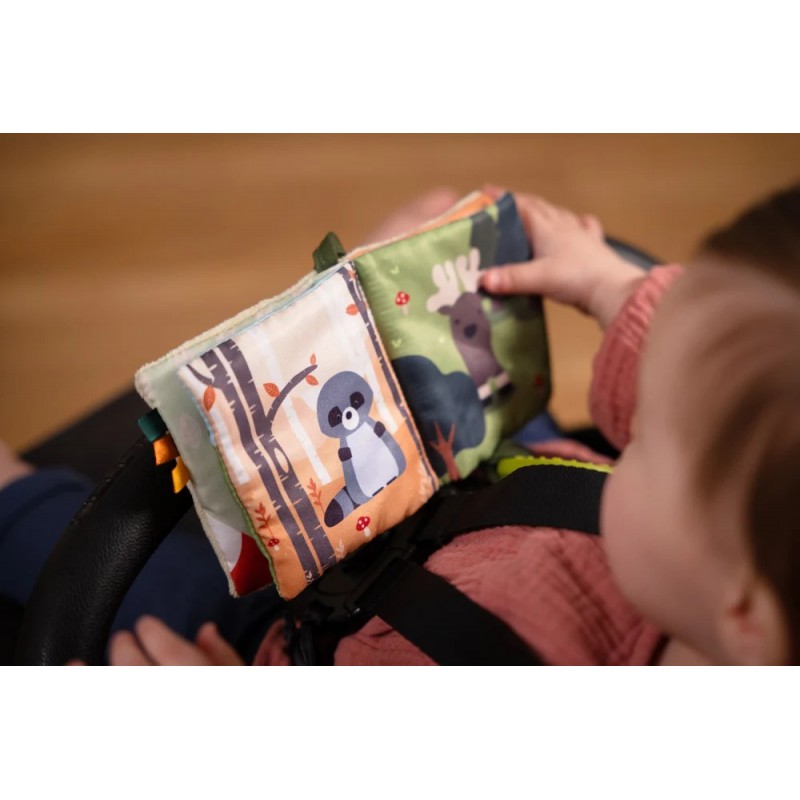 Μαλακό Διαδραστικό Βιβλιαράκι για Βρέφη Forest