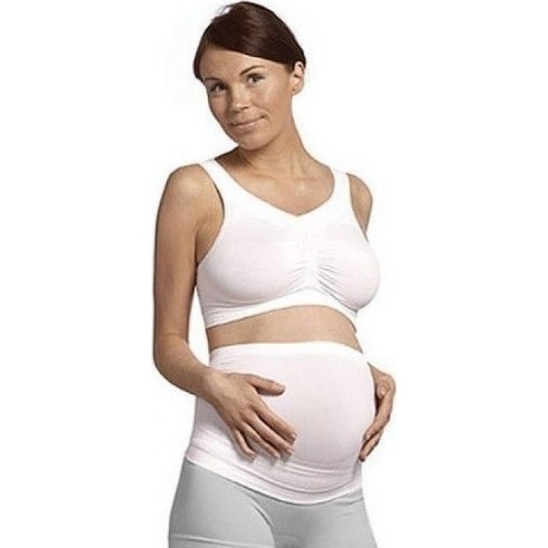 Carriwell maternity υποστηρικτική ζώνη εγκυμοσύνης λευκό Large