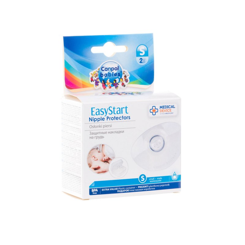 Canpol babies Προστατευτικά Θηλών Small EasyStart 2τμχ