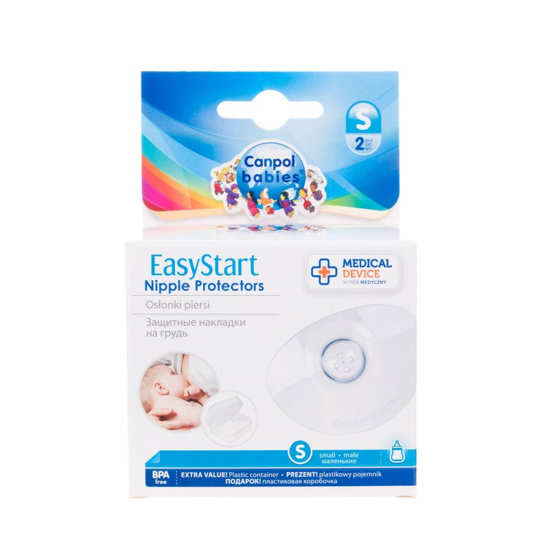 Canpol babies Προστατευτικά Θηλών Small EasyStart 2τμχ