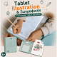 KIDYWOLF: Tablet Illustration & Ζωγραφικής για Ηλικίες 6+ (30 Σχέδια) – Food