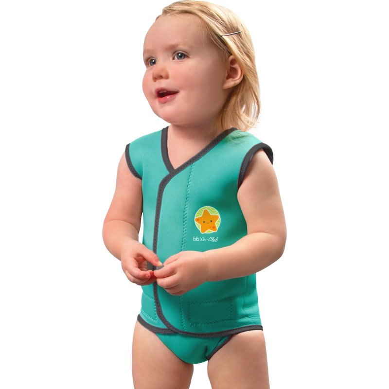 Bbluv Wrap Φόρμα Κολύμβησης Νεοπρεν για Μωρά Γκρι