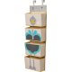 3 Sprouts Hanging Wall Organizer Ostrich