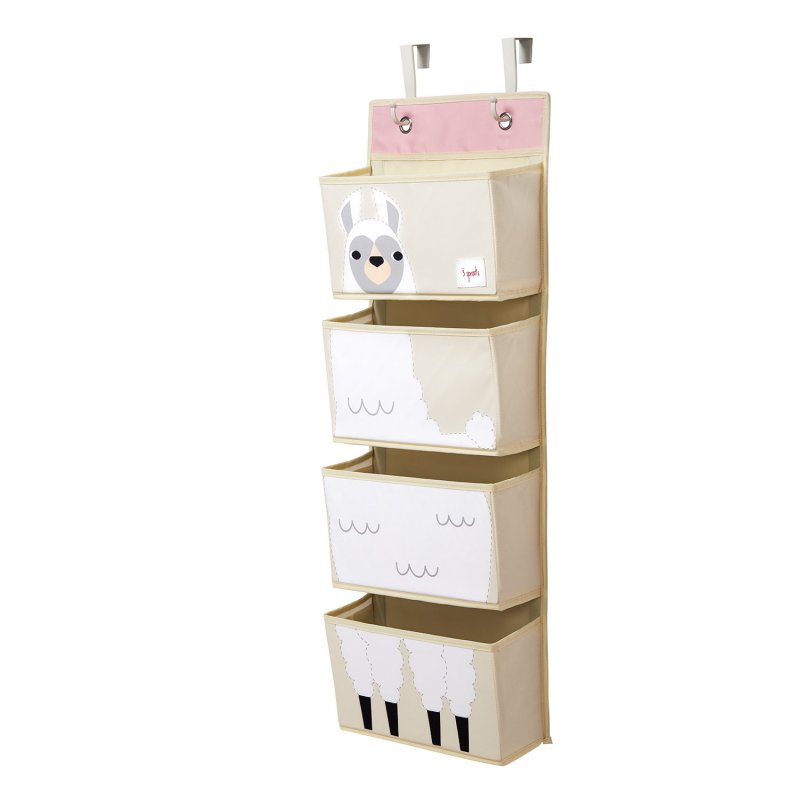 3 Sprouts Hanging Wall Organizer Llama