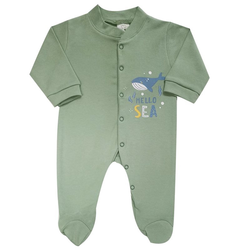 Bebe Cooney Φορμάκι Ολόσωμο .Inter. Hello sea Ελιά 0-3Μ 