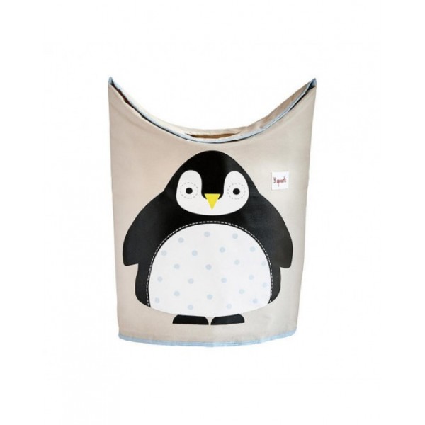 3 Sprouts Καλάθι για τα άπλυτα Penguin