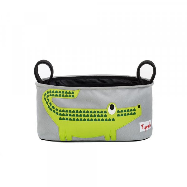 3 Sprouts Organizer για το καρότσι Crocodile Green