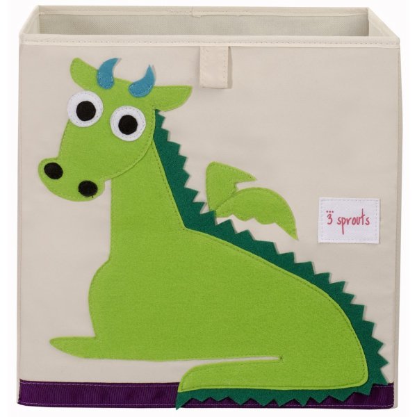 3 Sprouts Storage Box κουτί αποθήκευσης παιχνιδιών Dragon Green