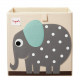 3 Sprouts Κουτί Αποθήκευσης Storage Box Elephant Grey