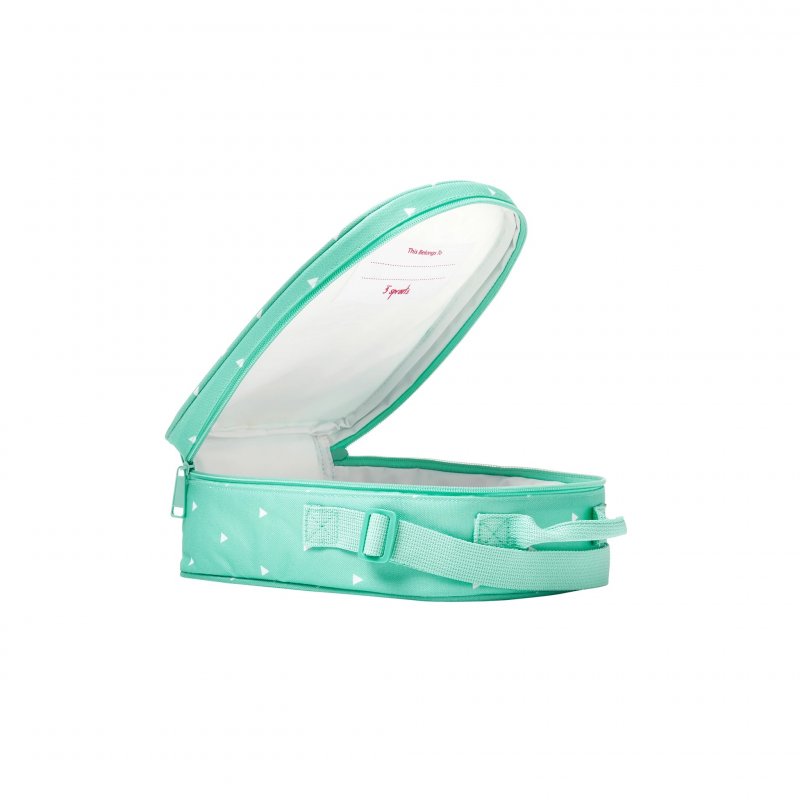 3 Sprouts Lunch Bag τσαντάκι φαγητού Owl Mint