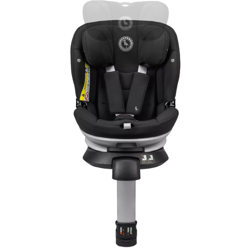Storchenmuhle Καθισματάκι Αυτοκινήτου Niki Kid i-Size με Isofix Onyx Black 76–150 εκ