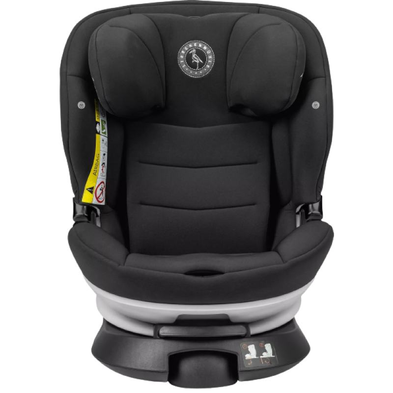 Storchenmuhle Καθισματάκι Αυτοκινήτου Niki Kid i-Size με Isofix Onyx Black 76–150 εκ
