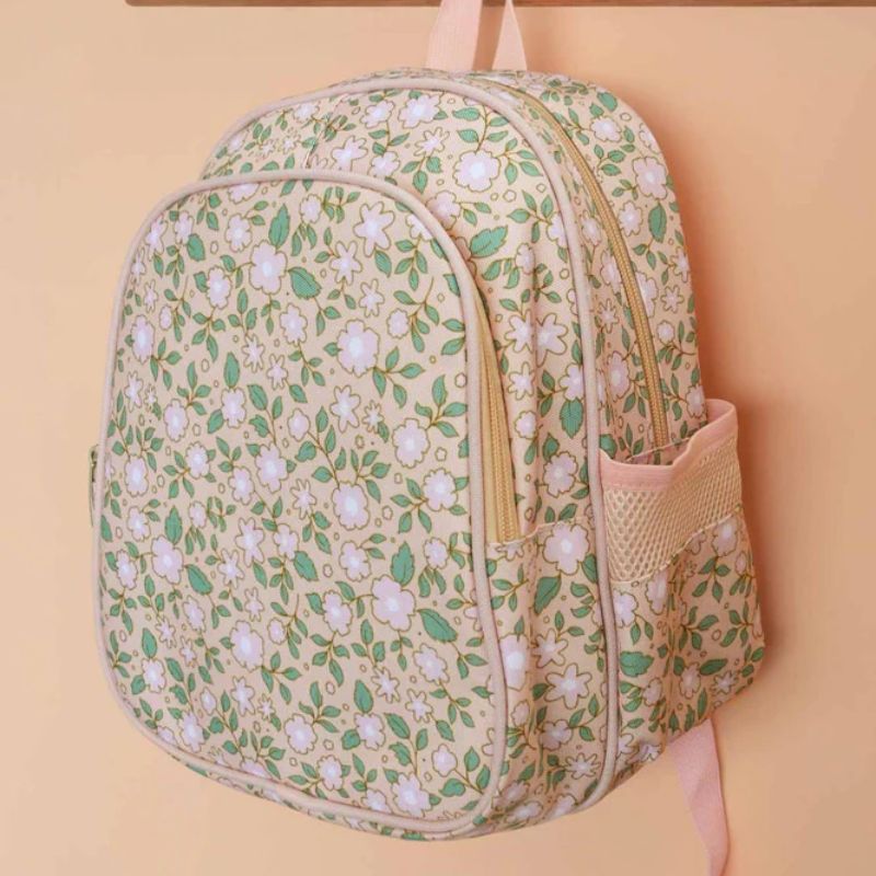 A Little Lovely Company Σχολική Τσάντα Backpack Blossoms Pink