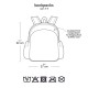 A Little Lovely Company Σχολική Τσάντα Backpack Blossoms Pink