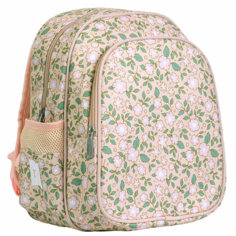 A Little Lovely Company Σχολική Τσάντα Backpack Blossoms Pink