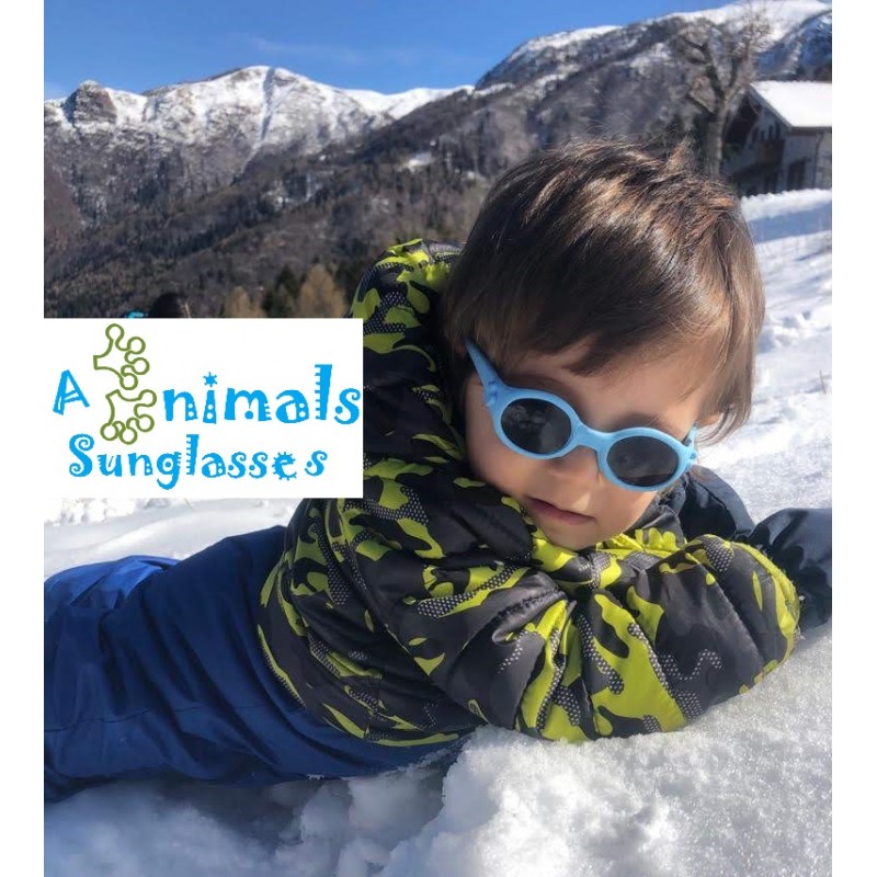 Animals Sunglasses Froggy παιδικά Γυαλιά Ηλίου Blue 12-36m 