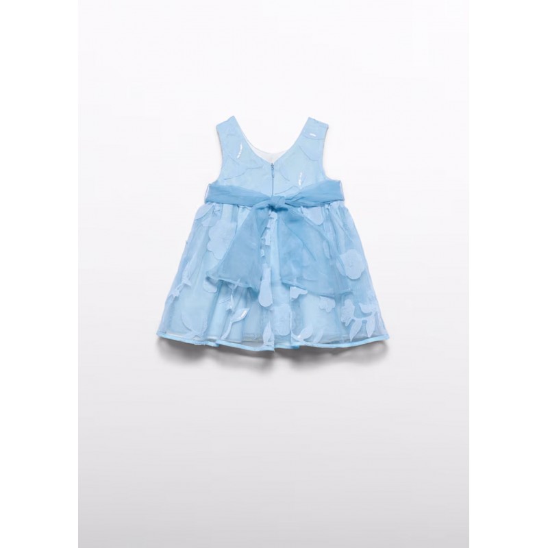 Abel & Lula Βρεφικό Φόρεμα Με Λουλούδια Γαλάζιο 26-05005-082