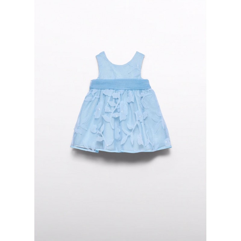 Abel & Lula Βρεφικό Φόρεμα Με Λουλούδια Γαλάζιο 26-05005-082