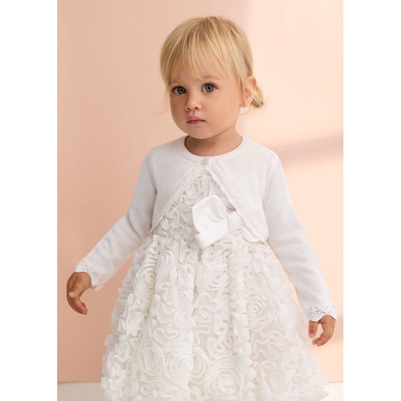 Abel & Lula Βρεφικό Πλεκτό Μπολερό Κρεμ 26-05301-026