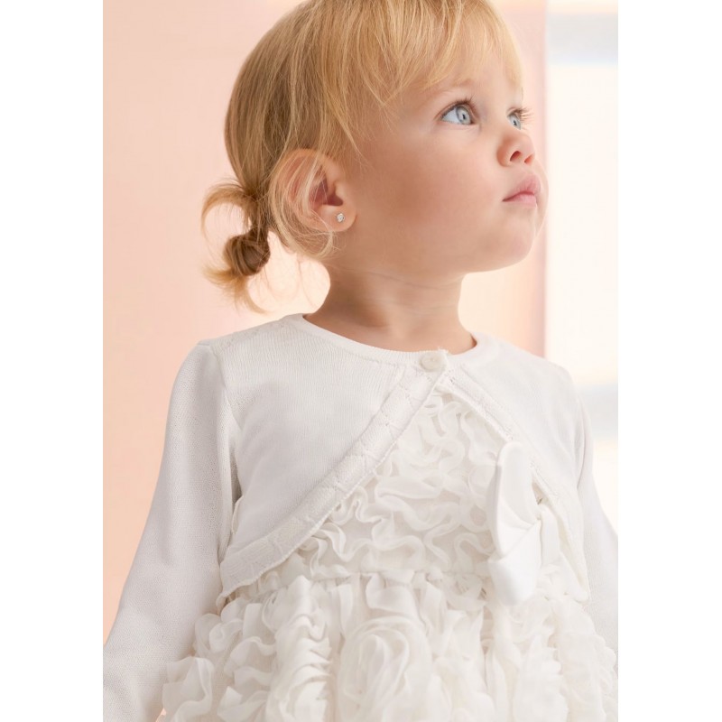 Abel & Lula Βρεφικό Πλεκτό Μπολερό Κρεμ 26-05301-026