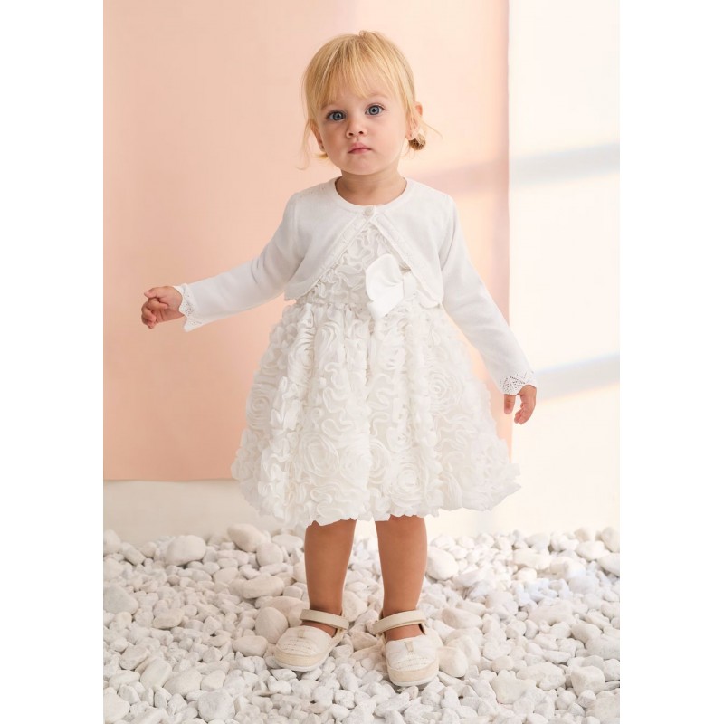 Abel & Lula Βρεφικό Πλεκτό Μπολερό Κρεμ 26-05301-026