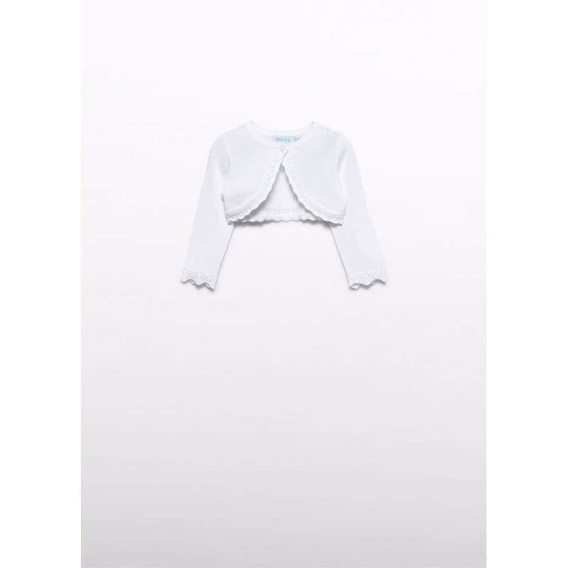 Abel & Lula Βρεφικό Πλεκτό Μπολερό Κρεμ 26-05301-026