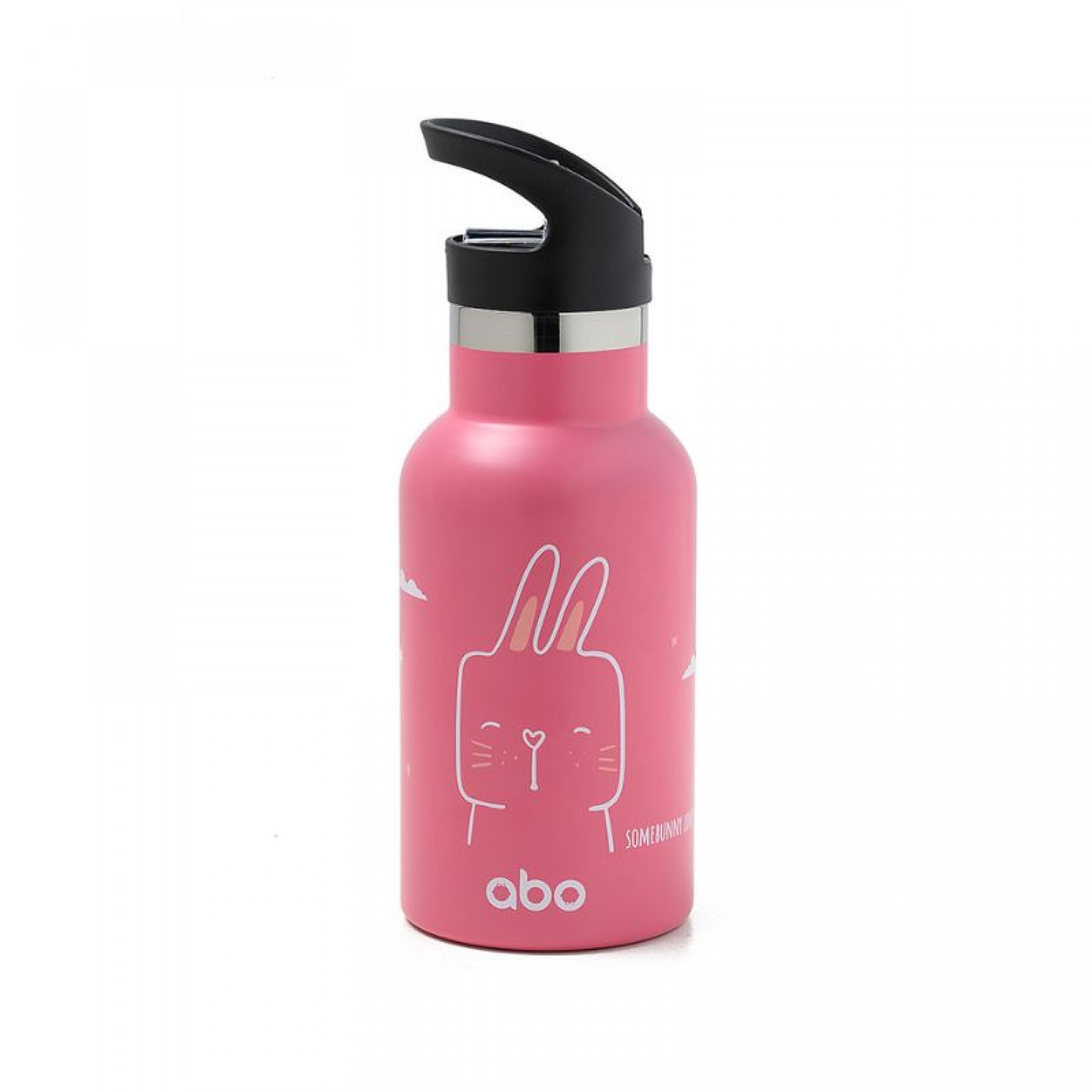 Abo Abottle Παγουράκι Θερμός Με Πώμα 350ml Somebunny Loves You