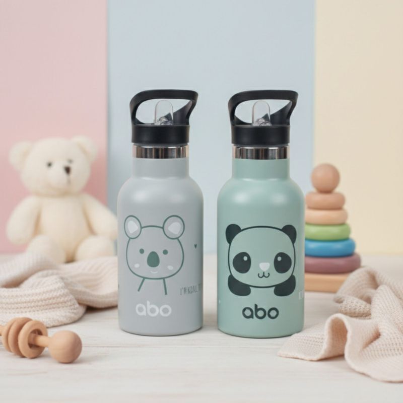 Abo Abottle Παγούρι Θερμός Με Έξτρα Πώμα 350ml I Am Koalafied