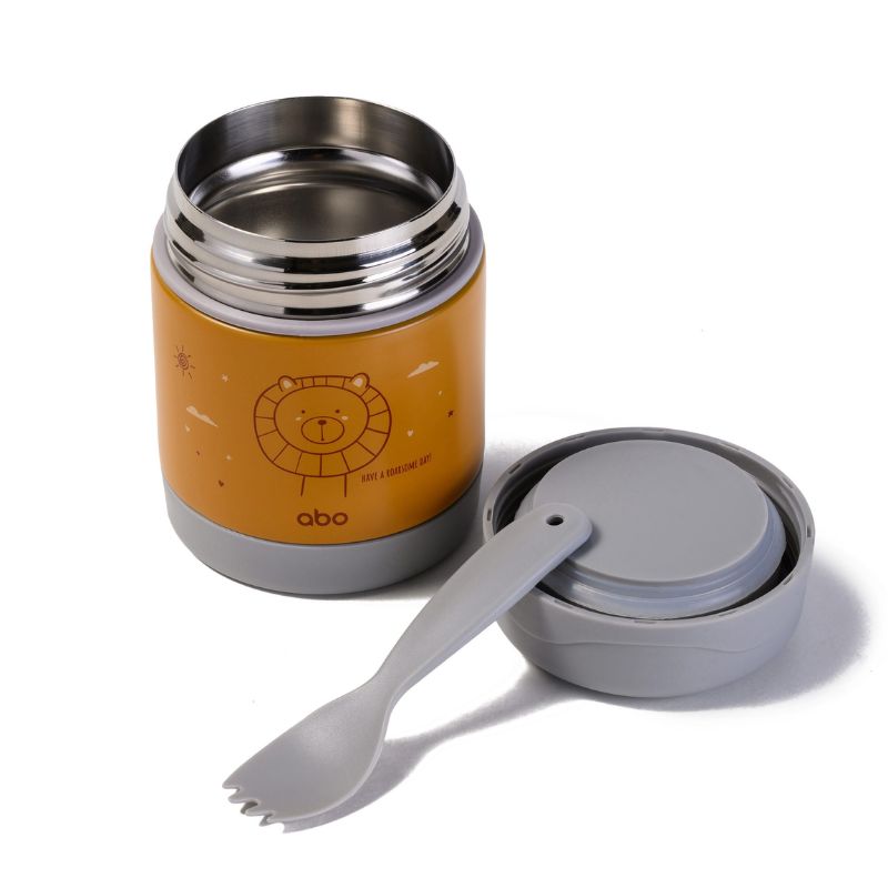 ABO Θερμός Φαγητού Με Κουταλοπίρουνο 300ml Have a Roarsome Day
