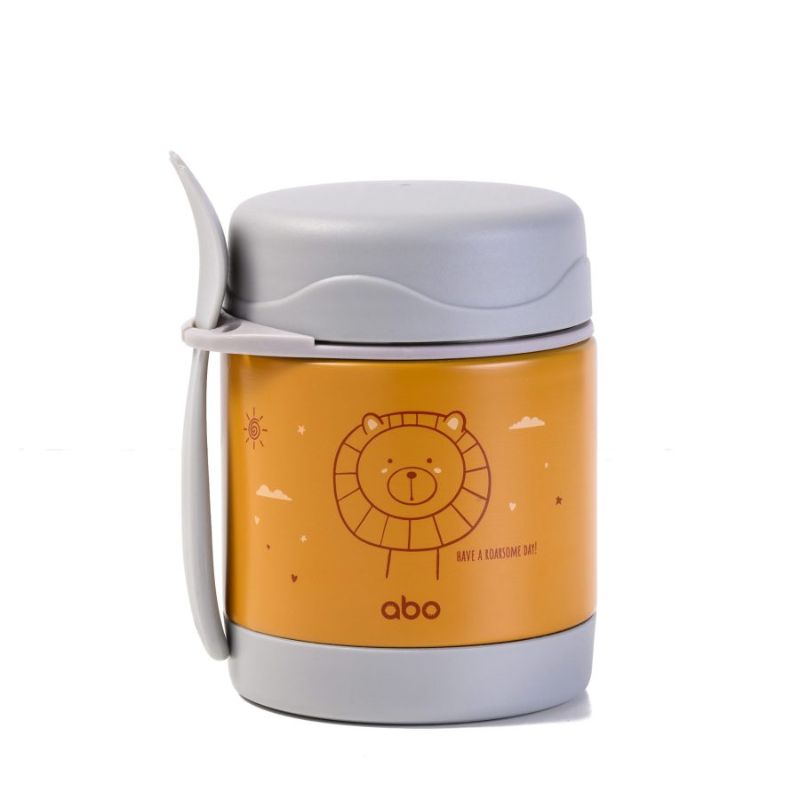 ABO Θερμός Φαγητού Με Κουταλοπίρουνο 300ml Have a Roarsome Day