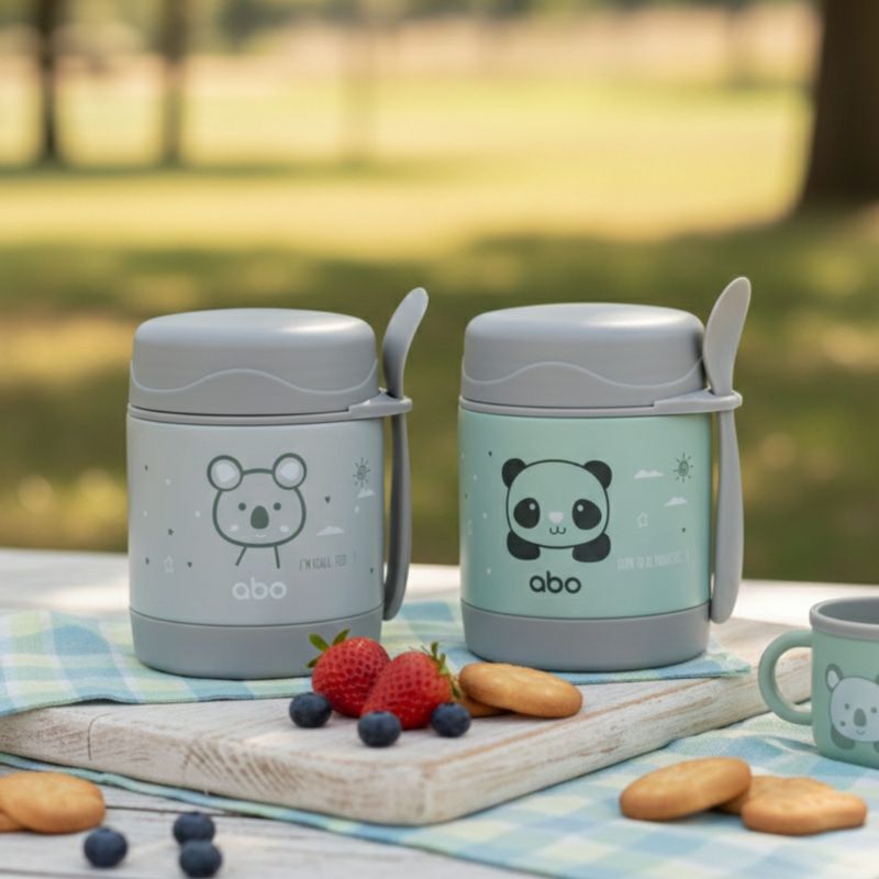 Abo Θερμός Φαγητού Με Κουταλοπίρουνο 300ml I Am Koalafied