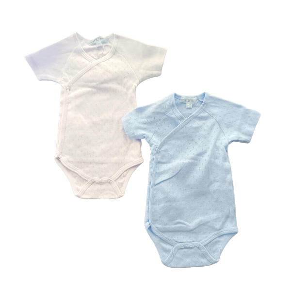 Amomi Baby Boutique Παιδικά Εσώρουχα 2 τμχ Λευκό – Γαλάζιο 73050
