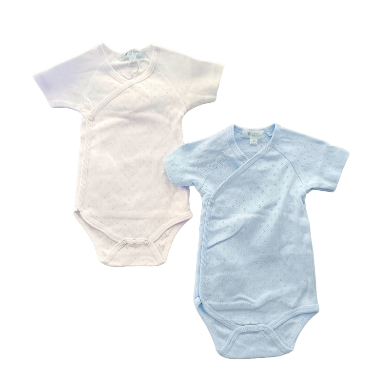 Amomi Baby Boutique Παιδικά Εσώρουχα 2 τμχ Λευκό – Γαλάζιο 73050