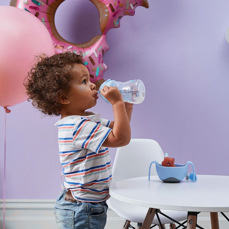 B.Box Gelato Εκπαιδευτικό Ποτηράκι Με Καλαμάκι Και Χερούλια Για 6+ Μηνών 240ml Bubblegum