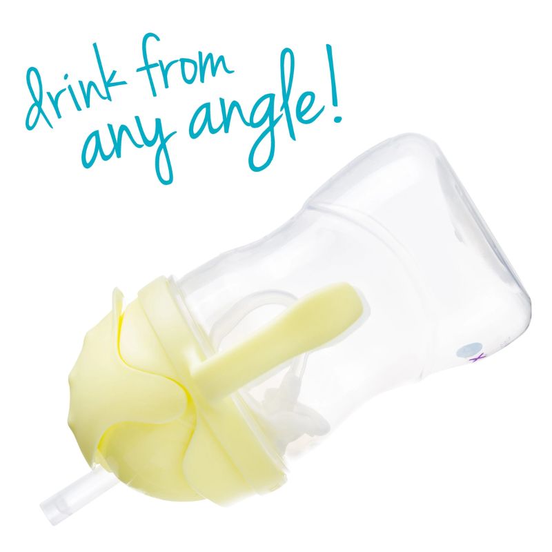 B.Box Gelato Εκπαιδευτικό Ποτηράκι Με Καλαμάκι Και Χερούλια Για 6+ Μηνών 240ml Banana Split