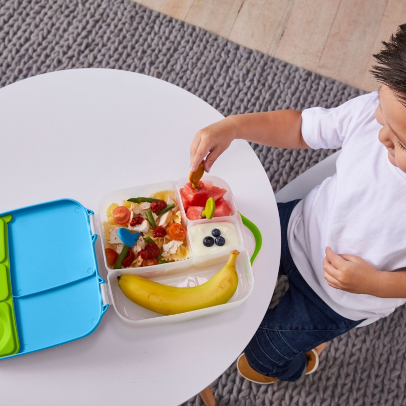 B.Box Lunch Box Φαγητοδοχείο Με Χωρίσματα Και Gel Cooler Lemon Sherbet