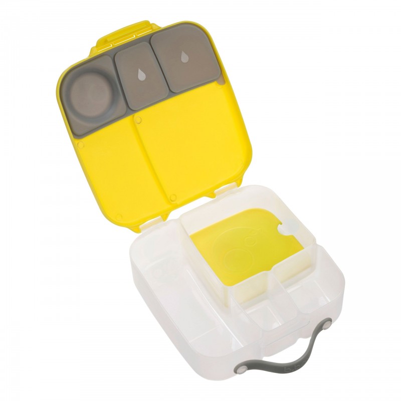 B.Box Lunch Box Φαγητοδοχείο Με Χωρίσματα Και Gel Cooler Lemon Sherbet
