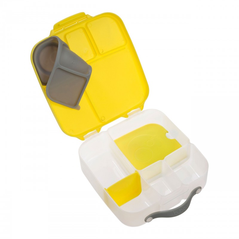 B.Box Lunch Box Φαγητοδοχείο Με Χωρίσματα Και Gel Cooler Lemon Sherbet