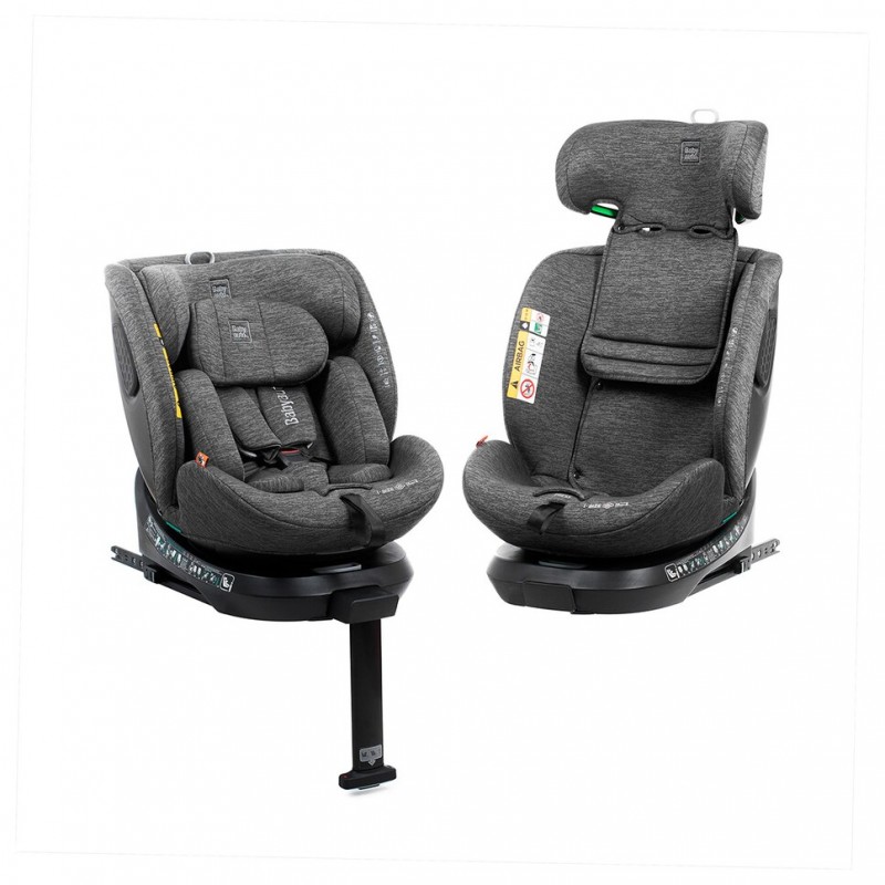 Baby Auto Core I-Size Βρεφικό Κάθισμα Αυτοκινήτου Grey Dobby 40-150cm​​​​​​​ 