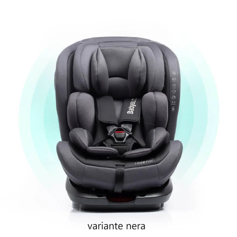 BABY AUTO Κάθισμα αυτοκινήτου GYRO_I-Size 40-150 Black Embossed