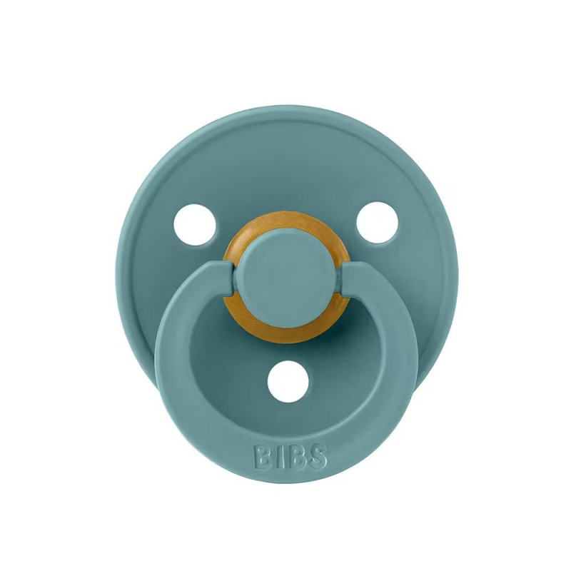 Bibs Πιπίλες Colour 6+ μηνών 2τμχ - White/Island Sea