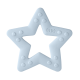 BIBS Μασητικό Οδοντοφυίας Star - Baby Blue