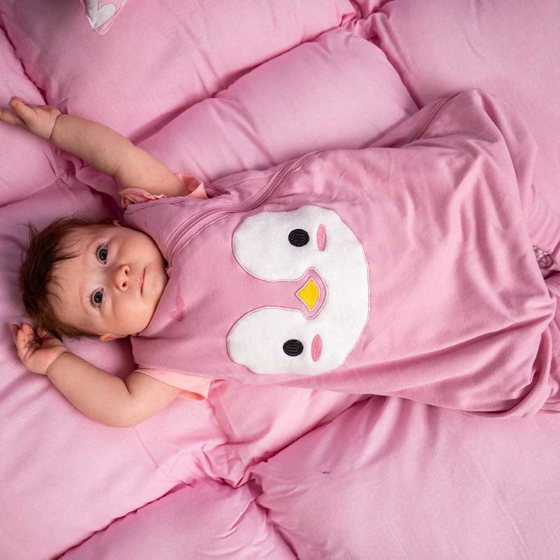 BabyBliss Jump Χειμωνιάτικος Υπνόσακος Με Ποδαράκια 2.5 tog Penguin Pink