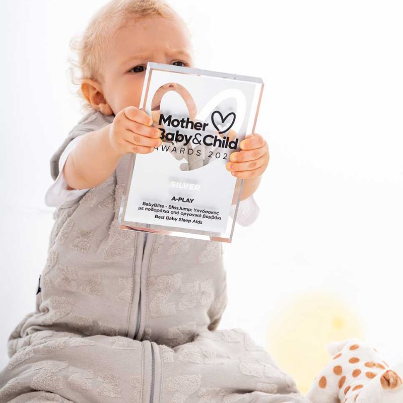 BabyBliss BlissJump Υπνόσακος 2.5 Tog Dreamy Zzz Grey
