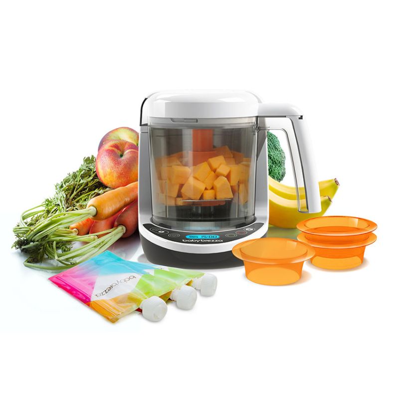 Baby Brezza Food Maker Deluxe Ατμομάγειρας-Μπλέντερ 3-σε-1 Baby Brezza Food Maker Deluxe Ατμομάγειρας-Μπλέντερ 3-σε-1