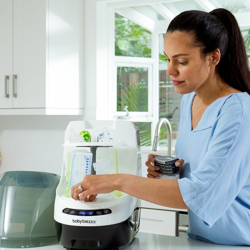 Baby Brezza Bottle Washer Pro Πλυντήριο - Αποστειρωτής- Στεγνωτήρας Για Μπιμπερό