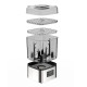 Baby Brezza Superquick Αποστειρωτής-Στεγνωτήρας Stainless Steel
